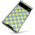 Neon Checkered Google Pixel 6 Clear Case